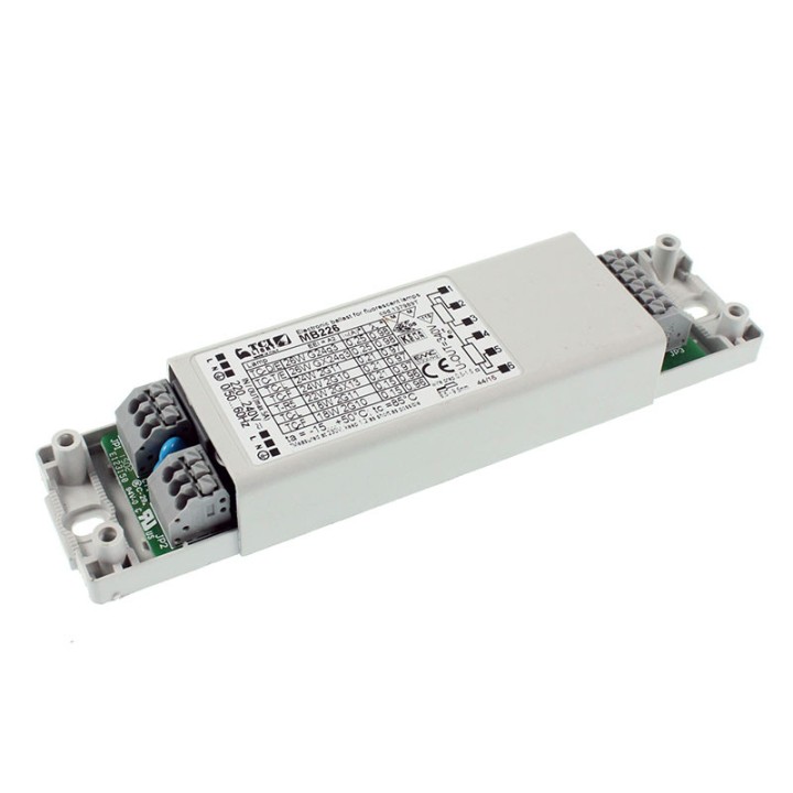 Ballast electronic pour DE=2x26w TE=2x26 L=2x18/24w F=2x18/24w T5C= 2x