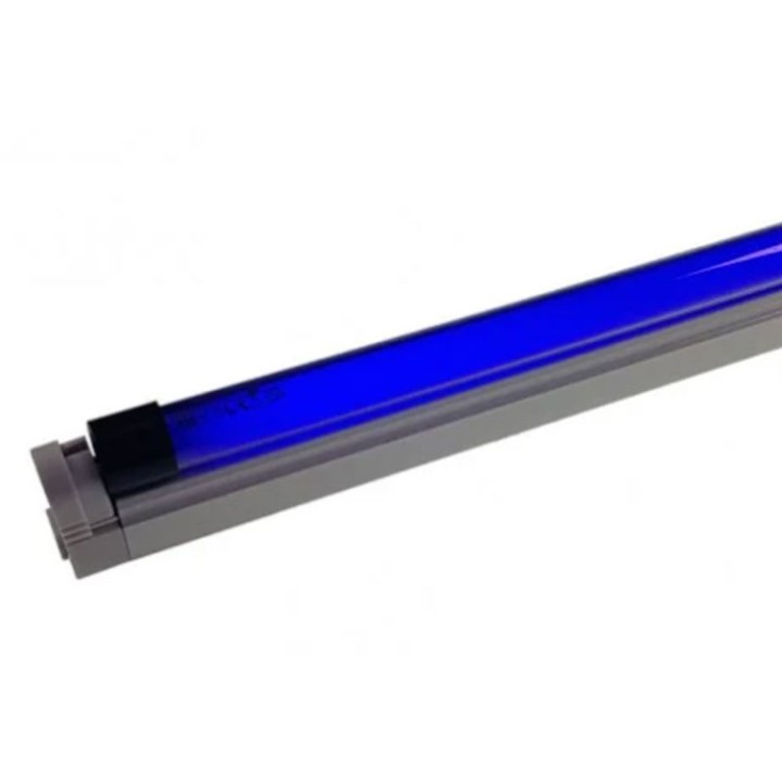 Royal Blue 14w 545mm sleeve for T5 tube (tube not included) with black