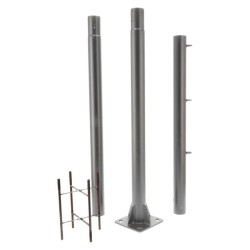 Detachable Grey Floor Lamp Column 3M Ledme 