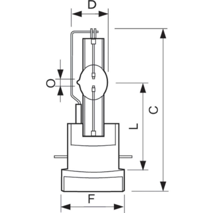 Broadway Lampe à décharge MSR Gold 1500 FastFit 