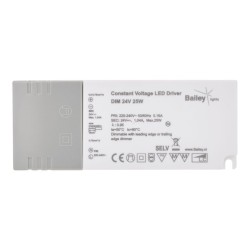  LED Driver 24V DC 25W IP20 TRIAC Gradable