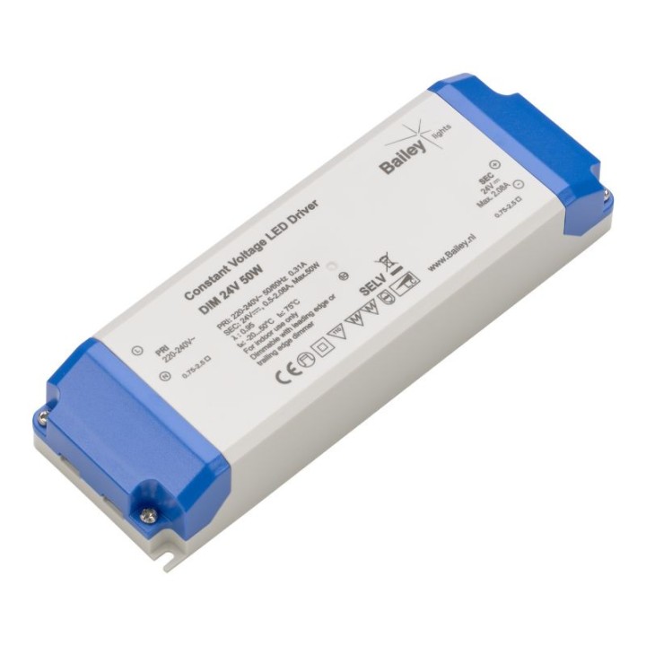  LED Driver 24V DC 50W TRIAC Gradable