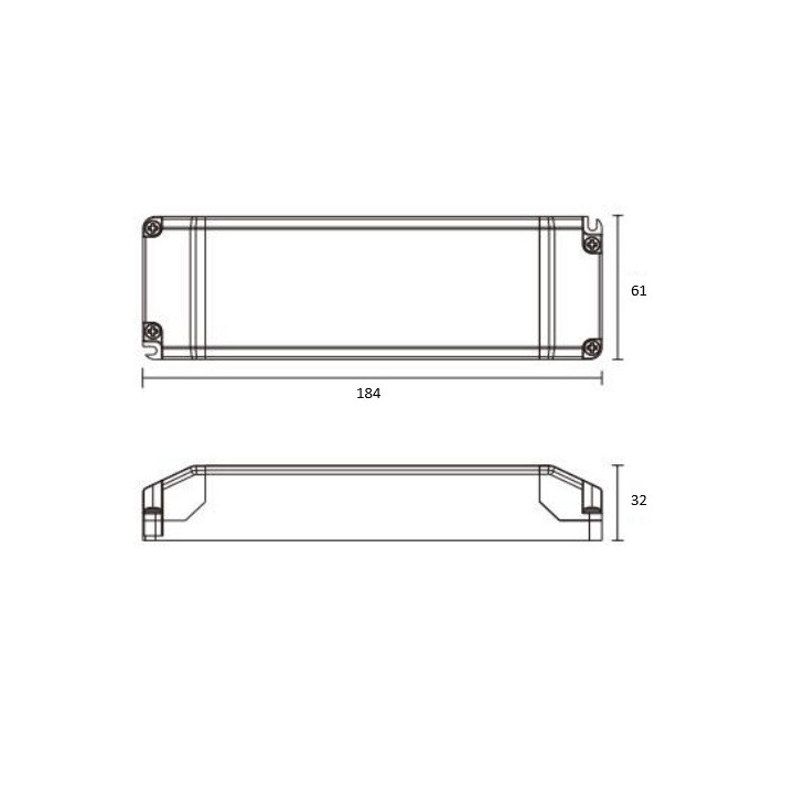  LED Driver 24V DC 50W TRIAC Gradable
