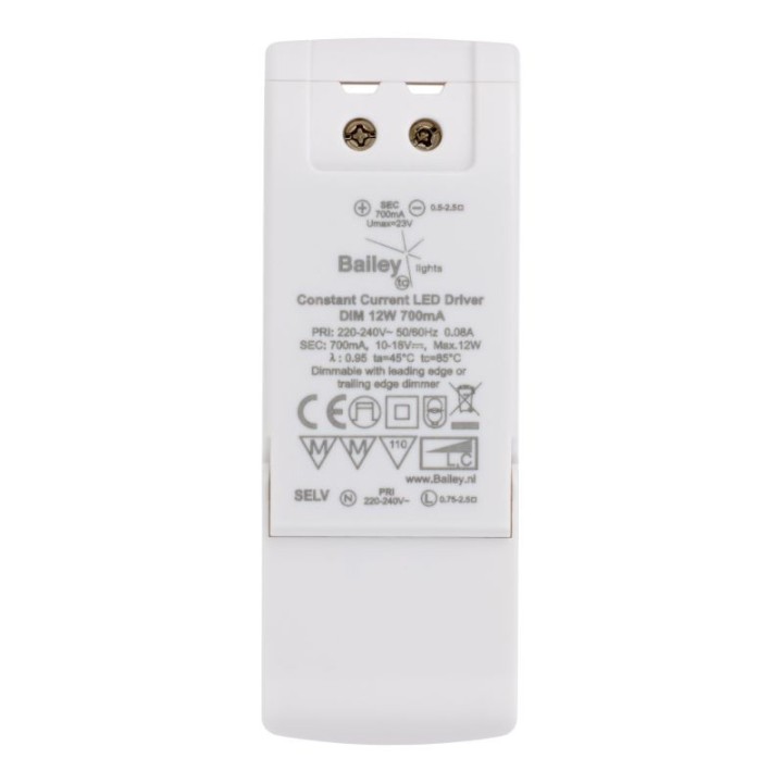 LED Driver 12W 700mA TRIAC Dimmable