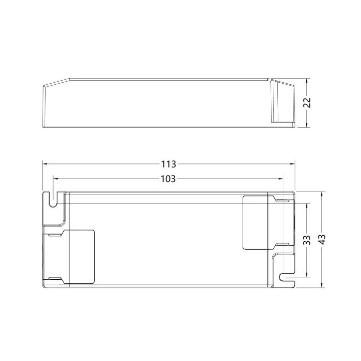 LED Driver 32W 650~800mA  DIP Switch 