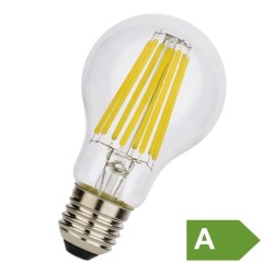 E27 GLS Clear LED XTRA A60 7.2w = 100w 3000K Filament effect 220-240v