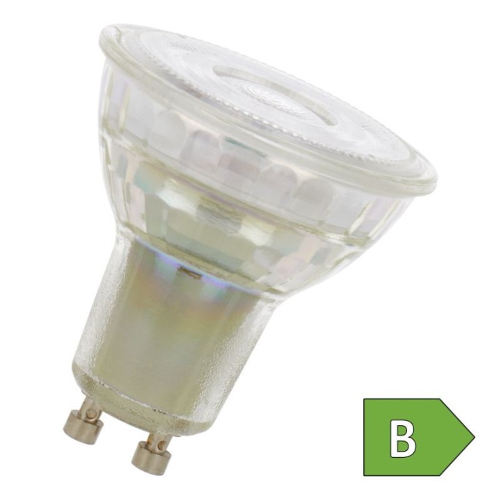 GU10 PAR16 LED 2.4w = 50w 4000K 38° Glass  220-240v