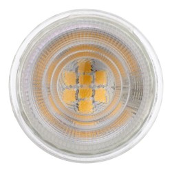 GU10 PAR16 LED 2.4w = 50w 4000K 38° Glass  220-240v