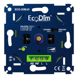 LED Dimmer 0-300W Phase Cut ECO-DIM.01