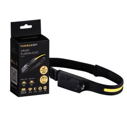 Powerful Hi-Power LED Headlamp 120/350Lm COB