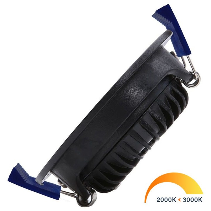 Recessed Spotlight 5W LED  ED-10026 3000K 60° IP54 CRI90 Dimmable Adju