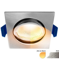 Recessed Spotlight  5W LED ED-10027 3000K-2000K 60° IP54 CRI90 Dimmabl