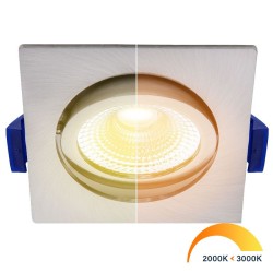 Recessed Spotlight  5W LED ED-10027 3000K-2000K 60° IP54 CRI90 Dimmabl