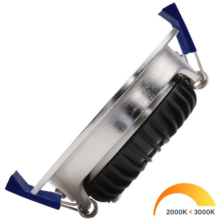 Recessed Spotlight  5W LED ED-10027 3000K-2000K 60° IP54 CRI90 Dimmabl