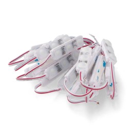 Chaîne de 20 Modules de 3 Leds Smd Sanan 220V Ac 3W 6000K Enseigne lum