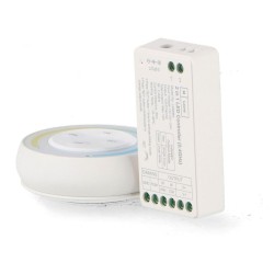 Single-color dimmer controller + 12/24V DC CCT + 2.4GHz RF remote cont