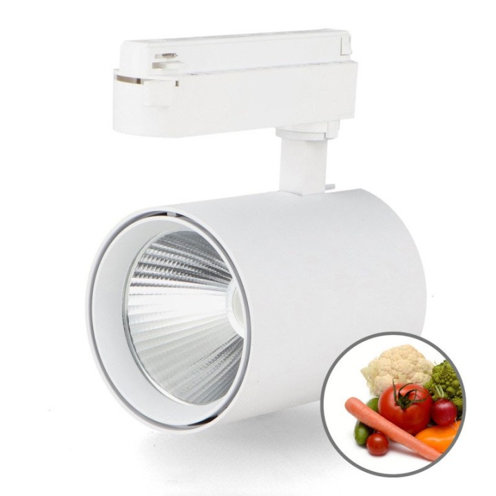 Spot Led Blanc Air 30W Sur Rail Allumage No Flicker - Légumes