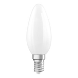 E14 Flame LED CLB 3.4w = 40w 827 2700K Frosted Dimmable CRI80