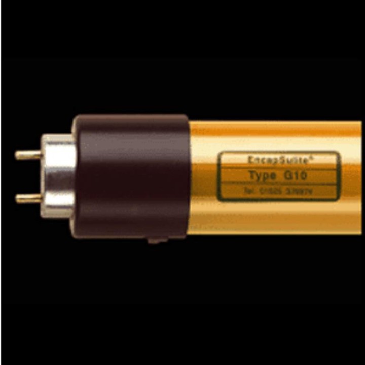 Sleeves Gold G10 T8 Inactinic 498nm for 900mm fluorescent tube or LED 