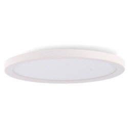 Plafonnier led Blanc 36w 3000/4000/6000K CCT IP20 D390mm extra-plat