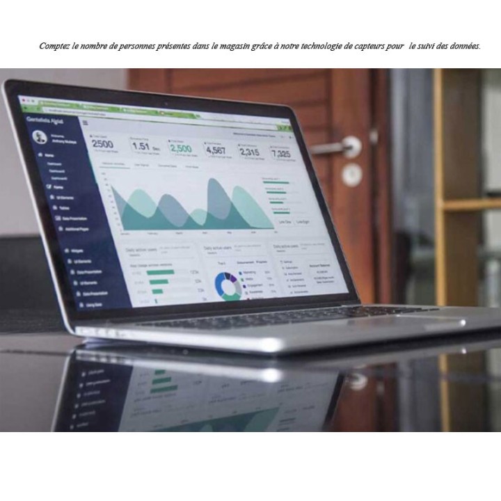 Spot Noir Polaris IA Sensor LED 30W CCT RGB+W 24° Rail 3 all LAES