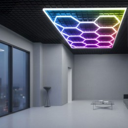 Panneau Led Hexagonal Abeille 200W RGB 2,43X4,83m