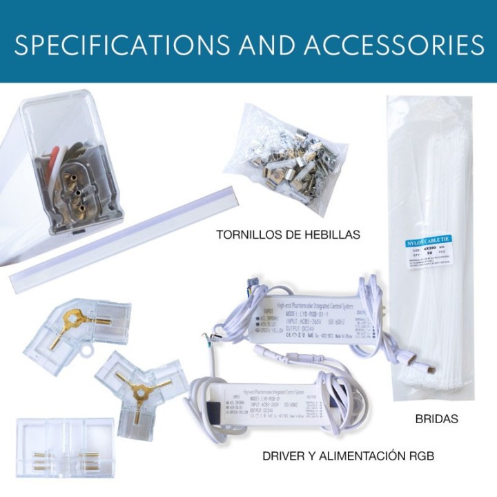 Panneau Led Hexagonal Abeille 200W RGB 2,43X4,83m