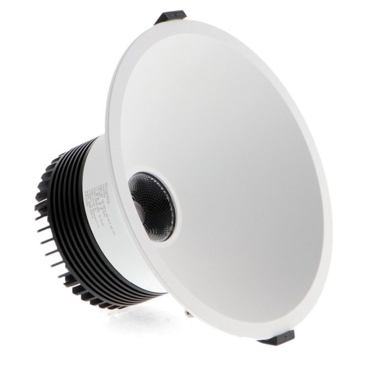 Fixed recessed spotlight, white LED, 40W, CCT 3000/4000/6000K, 36° bea