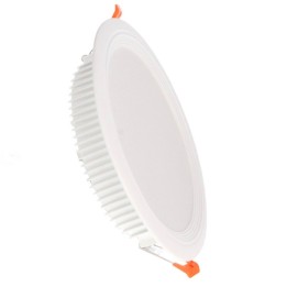Downlight encastré fixe Blanc Led 50W CCT 3000/4000/6000K 120° Ledme