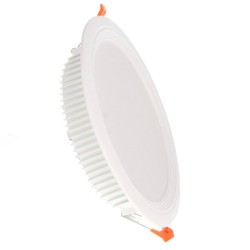 Downlight encastré fixe Blanc Led 50W CCT 3000/4000/6000K 120° Ledme