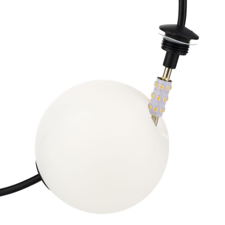 Guirlande LED Party Balls 7.7m 10 globes G100 2500K IP67 rallongeable
