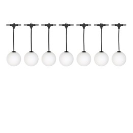 LED Party Balls String Lights, 7.3m, 7 Globes, G100, 2500K, IP67, Exte