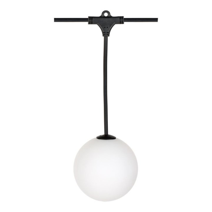 LED Party Balls String Lights, 7.3m, 7 Globes, G100, 2500K, IP67, Exte