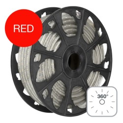 RoBust LED Rope 360° Cordon / Ruban LED Chantier 25m 5W/m Rouge IP65 ø
