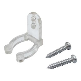 Clip de montage + Vis pour ruban RoBust LED Rope 360° ø13mm