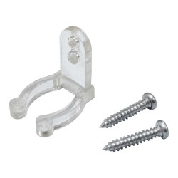 Clip de montage + Vis pour ruban RoBust LED Rope 360° ø13mm