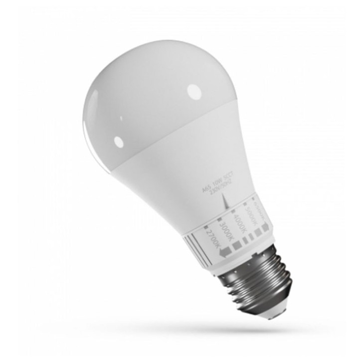 E27 Ampoule led standard 10w = 80w CCT 2700K/3000K/4000K/5000K/6500K 2