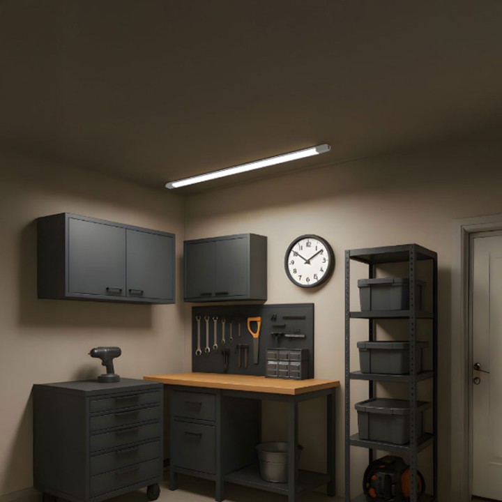 Luminaire led 36w CCT 3000/4000/6000K 1200mm IP65 Spectrum