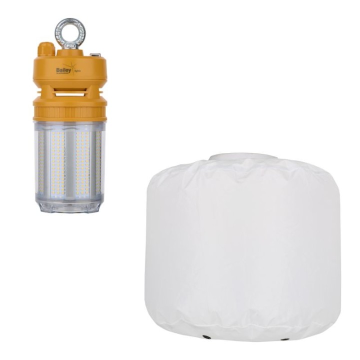 RoBust LED Corn Ballon Switch 100W-250W 12000-30000lm 4000K IP65 IK08 