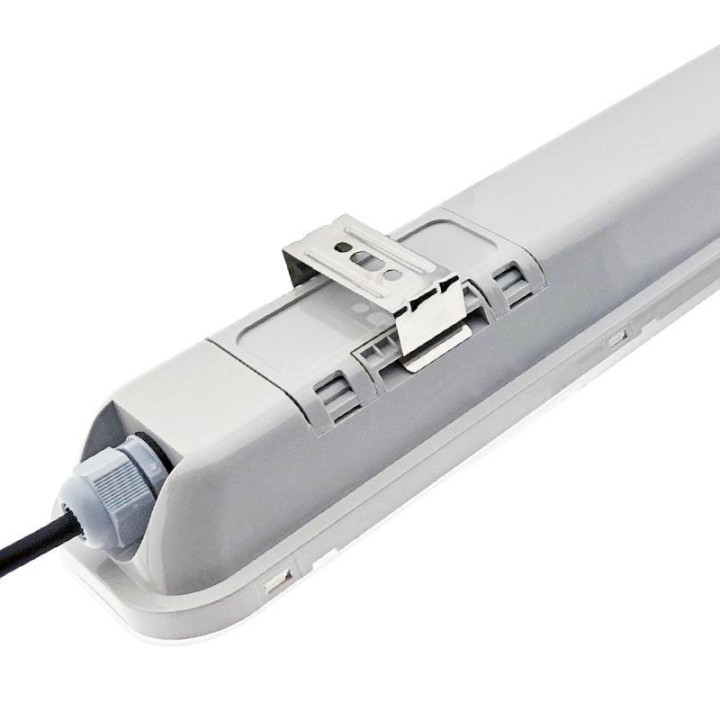Waterproof LED luminaire 40w IP65 IK08 1200mm 230v CCT 2700-3700-5500K