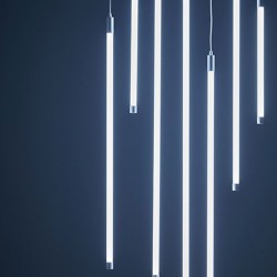 Fluo Stick-Lite 4 4000K 1260mm + (Black tips/3m Black cable/Clips) Sur