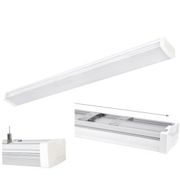 LED luminaire 40W/30W/20W 3CCT 230V 100deg IP44 IK10 1200mm Spectrum