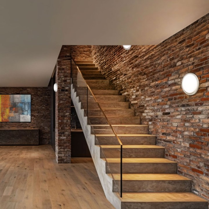 Hublot rond LED CCT 15w 2700-4000-6000K IP54 IK10 221x47mm Spectrum