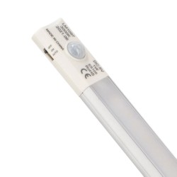 Réglette led Eclairage de placard avec détecteur 1w 3000K + câble USB 