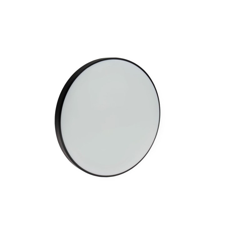 Black LED Ceiling Light 24W 3000/4000/6000K CCT IP54 D320mm Spectrum