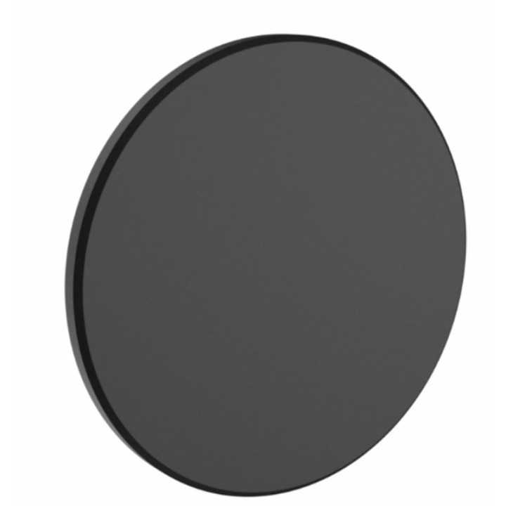 Plafonnier led Noir 9w 3000/4000/6000K CCT IP44 D120mm retroéclairage 