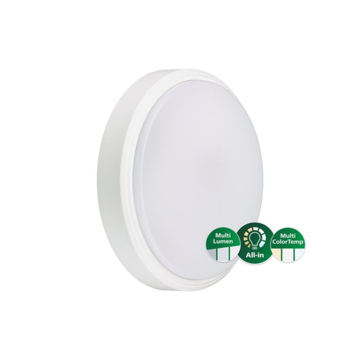 CoreLine LED Window WL140V 12w - 30w 827-830-840 PSR MDU CCT IP65 IK10