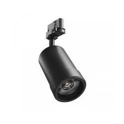 Spot Noir LED 20w CCT 3000-4000-6000K 20-45° Rail 3 all Spectrum