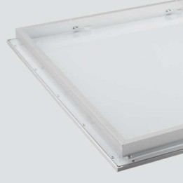 LED Panel white frame for mounting jut of 600x600mm LAES
