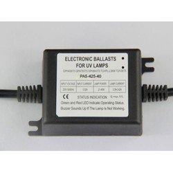 Ballast Electronique 21-41w 198-264v max 45w  40-60Hz 105*60*30mm